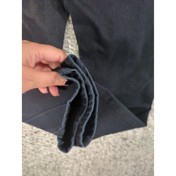 SPANX Jean Leggings Womens SZ L Blue 2310 Alexia Skinny‎ Shaping Coated Slimming - Picture 12 of 12